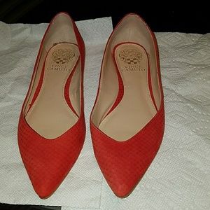 Red Vince camuro flats